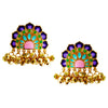 Rainbow Ghungroo Studs