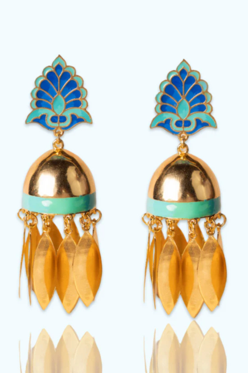 Peacock Jhumkis