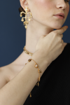 Bracelet with baroque charms-Studio Melrosia