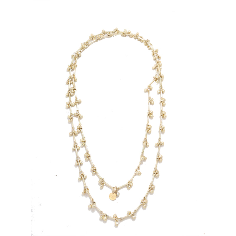 Gold beaded chain