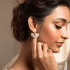 The Jewel Jar, Shaya, Detachable enamel earrings