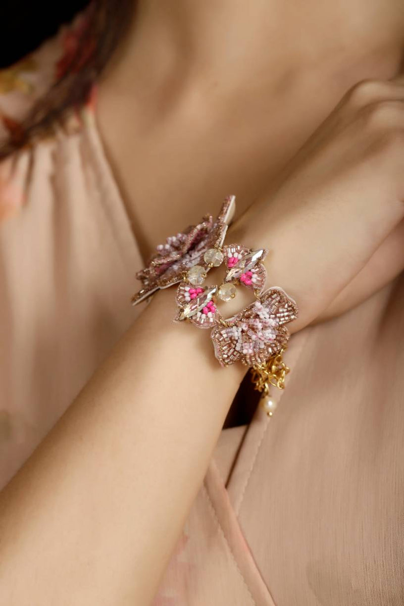 Beaded Blossom Bracelet-Melrosia-New Jersey- New York