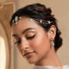The Jewel Jar Shaya Headpieces Enamel Charm Headpiece Floral Statement earrings 