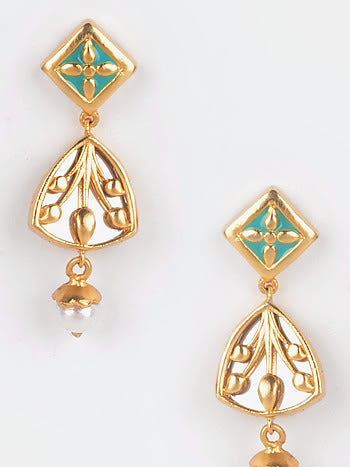 Enamel Drop Earrings-Melrosia- San Fransisco-Las Vegas