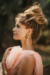 Foil Earrings- Melrosia- London-New York