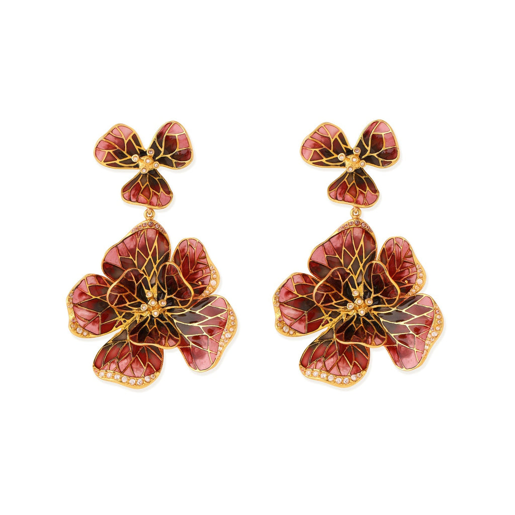Garden Drop Earrings-Melrosia-UK-USA