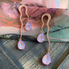 Serpent Crystal Drop Earrings