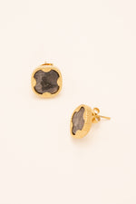 Labradorite Studs- Melrosia-New York- Miami