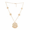 Gold Filigree Necklace- Melrosia- New Jersey- Texas