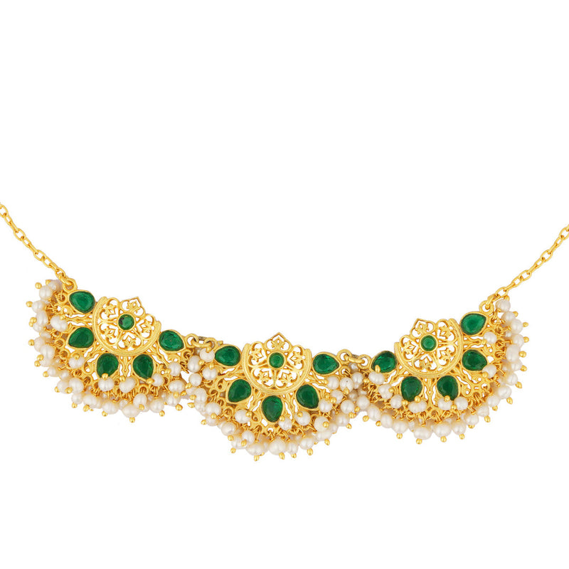 statement majestic petal necklace- Melrosia- Denmark- Italy