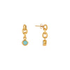 Turquoise Linked Earrings - Melrosia - UK - USA