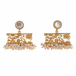 Vintale gold earrings- Melrosia- New York- London