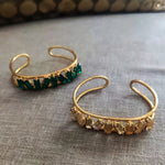 Baguette Crystal Cuff- Melrosia-UK-USA