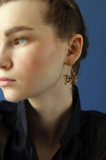 Baroque enamel earrings-UK-USA