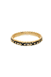 Black and Gold Bangle- melrosia-Uk _USA