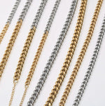 Silver and gold chain Necklace- Melrosia- London-New York