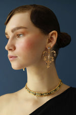 Statement Balance earrings- Uk-Studio Melrosia